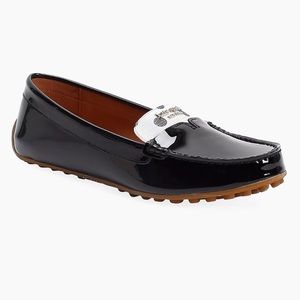 kate spade new york ♠️ Deck Polka Dot Patent Leather Loafers